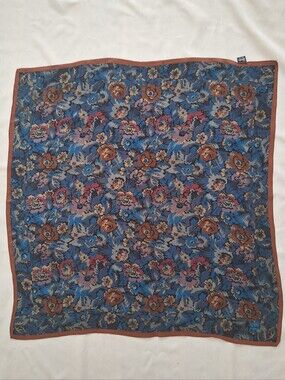 Honey Silk Scarf Floral Multi Color